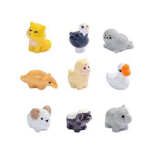 Set di Mini Statuette in Resina di Animali Carini, Ornamenti in Resina per Terrari, Portachiavi e Decorazioni per Giardini delle Fate - Product Image 5