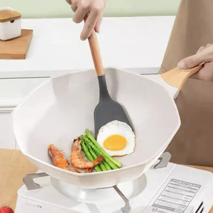 Mini Non-Stick Frying <b>Pan</b> Maifan Stone Coating Titanium Base Double Layer Bottom <b>Induction</b> Compatible Home Use - Product Image 1