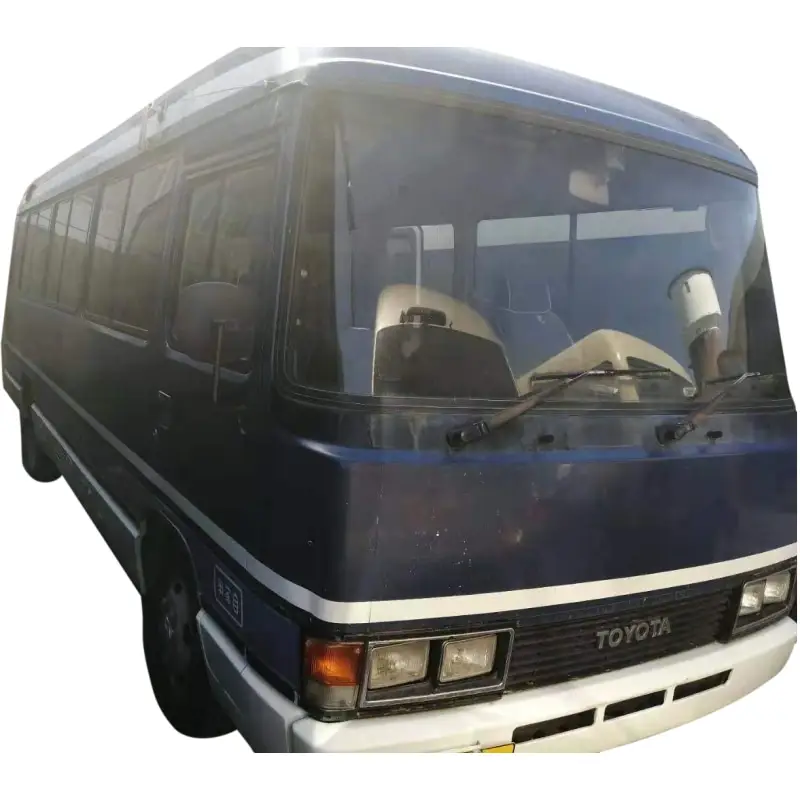 Bus Mini Diesel mewah Bus harga di India To-yo Bus Mini Van untuk dijual penggerak tangan kanan