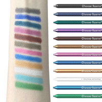 Crayon Eyeliner Minéral Scintillant Effet Nacré Marque Blanche Imperméable Longue Tenue Couleur Unique
