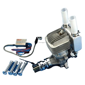 Nouveau <span class=keywords><strong>moteur</strong></span> à essence Dle55ra 55CC pour avion modèle/drone RC - Product Image 1