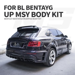 Jupes latérales de capot en Fiber de carbone, pièces détachées pour voiture, pare-chocs avant, roue à sourcils pour la Modification Bentl Bentayga, Kit de carrosserie pour hommes - Product Image 4