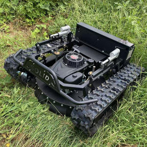 Tondeuse à gazon sur chenilles robuste |   Tondeuse à gazon télécommandée pour une coupe efficace des herbes sauvages - Product Image 6