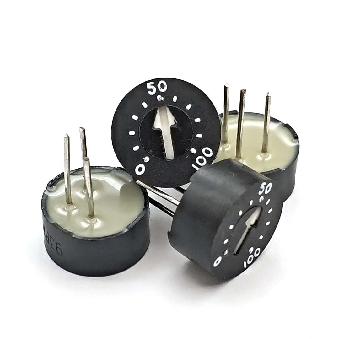 Стеклянный глазурь 93PR10KLF, потенциометр 93PR10K со шкалой 93PR103