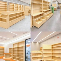 Étagère de présentation en métal couleur personnalisée en acier laminé à froid pour magasin de style de vie créatif