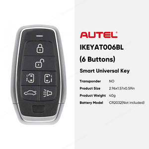 Autel IKEYAT006BL IKEY 6按钮智能通用钥匙与Altra汽车钥匙编程复印机KM100 IM508 IM608 IM608S一起使用 - Product Image 2