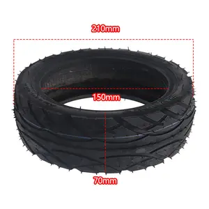 New Image Mini Moto 9x3.00-6 Vacuum Tubeless Tire for Mini Bike Electric Vehicle Scooter 9 Inch 9*3.00-6 Wear-resisting Tyre