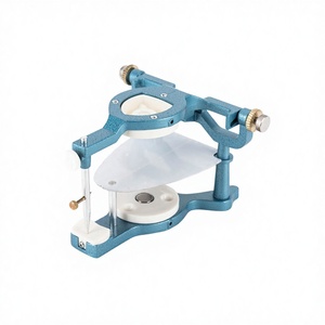 Articulador Dental Manual Magnético Ajustable de Metal con Placas Oclusales Planas y Curvas - Product Image 3