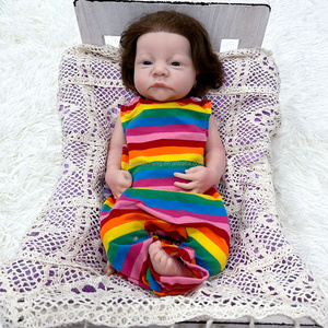 Muñeca <span class=keywords><strong>Reborn</strong></span> de silicona sólida de 18 pulgadas pintada a mano, juguete DIY realista para niñas, <span class=keywords><strong>Bebe</strong></span> <span class=keywords><strong>Reborn</strong></span> De Munecas Silicona Boneca Renascida - Product Image 5