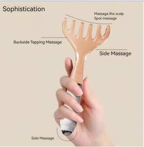 Set di Strumenti Massaggianti Gua Sha, Pettine per Massaggio alla Testa per Rilassamento, Alleviamento dello Stress e Tensione, Regalo Promozionale all'Ingrosso - Product Image 3