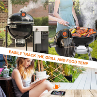 Thermomètres de barbecue numériques sans fil Thermostat de barbecue pour four à gaz Thermomètre à viande Termometro