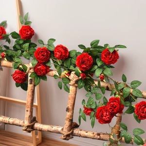 ดอกกุหลาบประดิษฐ์แบบไหมสำหรับตกแต่งงานแต่งงาน บ้าน และกลางแจ้ง - Product Image 1