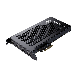 Ezcap335 PCIe Gen2 4ch Tarjeta de captura de juegos 4K30 Grabación de transmisión en vivo 4K 30 FPS Cada Canal en OBS <span class=keywords><strong>Vmix</strong></span> para conferencia de reunión - Product Image 4