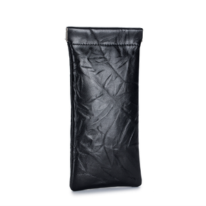 Étui à lunettes en cuir véritable de qualité supérieure, fait main, avec fermeture magnétique - Pochette à lunettes en cuir vintage portable - Product Image 5