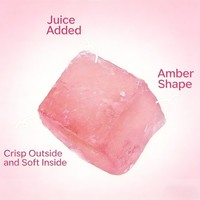 Crystal Amber Voedingsgummies Gemengde Fruit Smaak Kauwbaar Knapperige Textuur Kleurrijke Gezondheidsgummies met Aangepaste OEM/ODM
