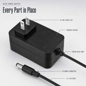 US 5V 2A 24V0.5A 6V1.5A 12V1A AC-Adapter PSE ETL Zertifiziert Schlanke Version Premium Kleinformat für Zuhause Büro Spielzeug Geschenke Elektronik - Product Image 5