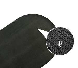 Tapete de Yoga Personalizable Antideslizante, Arqueado, Ovalado, de Goma PU Ecológica, 5mm de Grosor, Plegable y Suave - Product Image 6