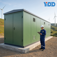 Enceinte préfabriquée pour transformateur haute tension 66 kV 69 kV pour postes de transformation