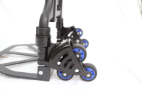 Nouveau Type pliable en alliage d'aluminium escaliers escalade chariot chariot à Six roues escalier escalade chariot