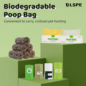 Sacchetti per Rifiuti di Animali Domestici Completamente Biodegradabili, Grande Capacità, Ecologici, Forte Controllo degli Odori, Materiale HDPE per Cani e Gatti, Uso Domestico e in Ufficio - Product Image 3
