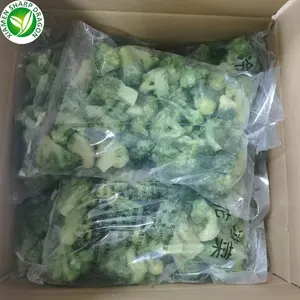 Best Frozen Fresh Vegetables Organic Tenderstem Riced Broccoli Florets IQF Blanching And Freezing Mini Cauliflower Cuts Bulk