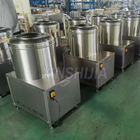Petite Machine à Laver et à Éplucher la Peau de Pomme de Terre Taro Irlandaise Douce en Acier Inoxydable, Industriel, Automatique, Électrique, 10kg 20kg