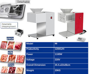 Rebanadora <span class=keywords><strong>de</strong></span> Carne Eléctrica Horizontal, Nueva, Diseño Japonés, con Grosor <span class=keywords><strong>de</strong></span> Corte Ajustable para Uso en Restaurantes - Product Image 5