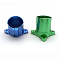 Soporte Fijo de Aleación de Aluminio de 25mm para Tubería de Tren de Aterrizaje de Cuadricóptero, Hexacóptero, Dron Agrícola de Protección de Plantas, Piezas de Modelos RC