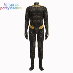 Disfraz de Superhéroe HESPER 2026 para Halloween, Traje Deluxe de Pantera Negra 2, Disfraz para Fiesta de Carnaval, Cosplay - Product Image 1