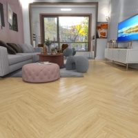 SPC-Bodenbelag Wasserdichter Klick-Vinylboden 4mm Starrkern-Bodenfliese für Gewerbe & Privat