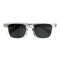 Lunettes intelligentes G01 AI, lunettes de soleil audio sans fil avec haut-parleur HD, traduction en temps réel, fonction d'appel téléphonique