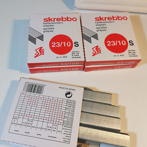 23/10 23/13 23/23A विभिन्न प्रकार के बड़े स्टेपल थोक उच्च-शक्ति बाध्यकारी <span class=keywords><strong>50</strong></span> पृष्ठ स्टेपल - Product Image 2