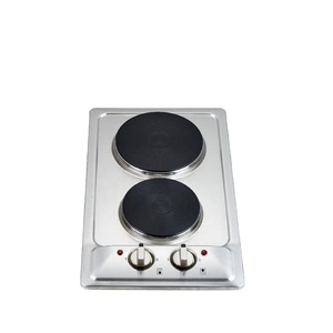 <span class=keywords><strong>Cocina</strong></span> eléctrica <span class=keywords><strong>de</strong></span> acero inoxidable <span class=keywords><strong>de</strong></span> 2 quemadores, electrodoméstico <span class=keywords><strong>de</strong></span> <span class=keywords><strong>cocina</strong></span> integrado para uso doméstico y exterior, a <span class=keywords><strong>gas</strong></span> o alimentado por batería - Product Image 1