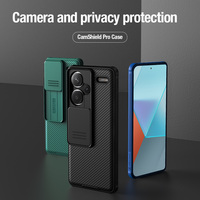 Coque de téléphone Nillkin pour Xiaomi Redmi Note 13 12 11 Pro Plus 5G Turbo 3 Poco F5 X5 Pro Slide Camera Lens Cover Camshield Pro Case