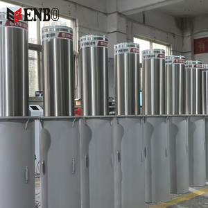 Автоматический выдвижной гидравлический боллард ENBO NBO-Z06-1 из нержавеющей стали 304 с защитой IP68 для въезда и выезда на парковку - Product Image 3