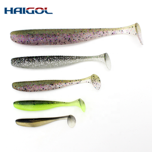 Groothandel Vissen Lokken In Voorraad Kleine Zoetwater Zacht Aas Shining Pvc Lokt Voor Pike Zander Vis Geen Sinker Rig Shad - Product Image 5