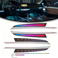 Kit d'éclairage d'ambiance pour BMW X5 E70, mise à niveau de l'intérieur automobile, éclairage d'ambiance intérieur automobile 64 couleurs.