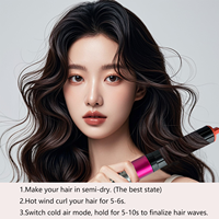 Barils de curling pour cheveux longs compatibles avec les pièces de fixation Dyson Airwrap Styler, accessoires de fixation auto-bouclés HS01 HS05
