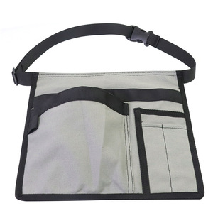 Electrician Tool Waist Bag 10-14 Pockets Adjustable Strap Multi Pocket Storage For Repair And Decoration Work - Product Image 4