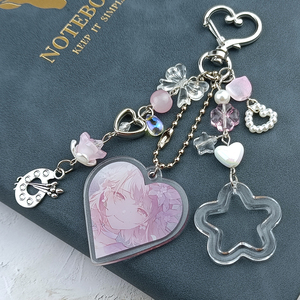 Llavero de Anime de Proyecto Sekai con Personajes de <span class=keywords><strong>Mizuki</strong></span> y Ena, Diseño de Alien, Versión 2, Regalo de Cosplay para Fans - Product Image 6