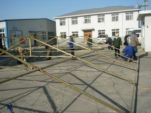 Tiendas de Campaña de Lona Resistentes a la Intemperie para Campamento, Tienda Militar de Alta Resistencia con Estructura en A, Venta al Por Mayor - Product Image 4