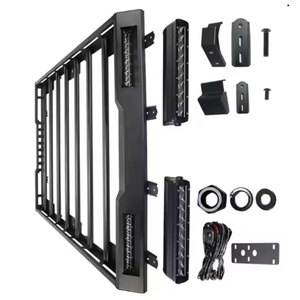 Portaequipajes de aluminio para Suzuki, accesorios para techo de coche, 5 puertas, Jimny Jc74 <span class=keywords><strong>2023</strong></span> +, abrazadera para techo de coche - Product Image 3