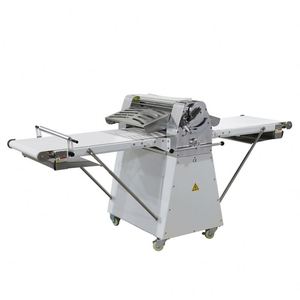 Laminadora de Masa Reversible Comercial con Certificación CE, Laminadora de Pastelería de Acero Inoxidable de Grado Alimenticio para Panadería - Product Image 1