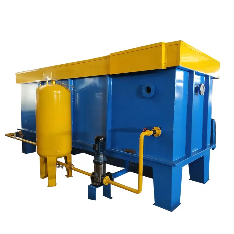 産業排水処理プラントは、油性排水処理用のtss機器DAFシステム溶解空気浮選を除去します