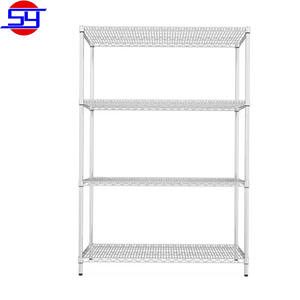 رفوف تخزين أسلاك معدنية متعددة الطبقات بسعة تحميل + + مقاومة للتآكل - Product Image 1