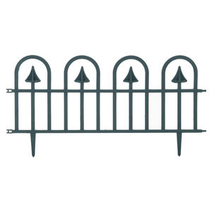 Small Interlocking Flexible Lawn Edging Single-Chip Type Wire Mesh Composition Modern Design Hollow Garden <b>Fences</b> for Gardens - Product Image 4