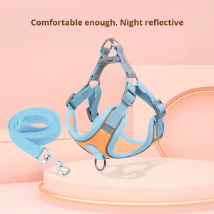 FishPrincess rompi anjing nyaman cantik Fashion baru rompi anjing nyaman tahan lama bersirkulasi nyaman <span class=keywords><strong>Harness</strong></span> hewan peliharaan - Product Image 4