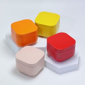 Portable Mini Tea Candy Storage Tin <b>Box</b> Food Grade Square Empty <b>Metal</b> Candle Tin Jars in Multiple Colors Accept Customization - Product Image 5