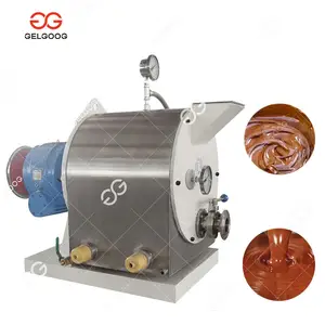 Máquina de refinación de Chocolate profesional de 1000 Kg/H, refinador de Conche de Chocolate, molino de bolas, totalmente automática