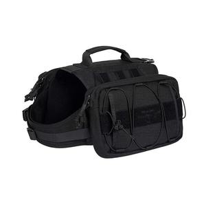 Harnais pour chien multifonctionnel en nylon tactique, sac à dos réfléchissant en alliage robuste, randonnée, course à pied, camping, voyage en plein air - Product Image 1